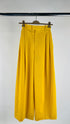 Pantaloni a palazzo gialli
