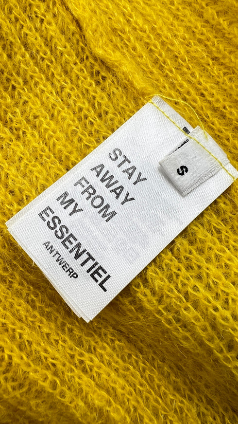 Cardigan aperto con lurex