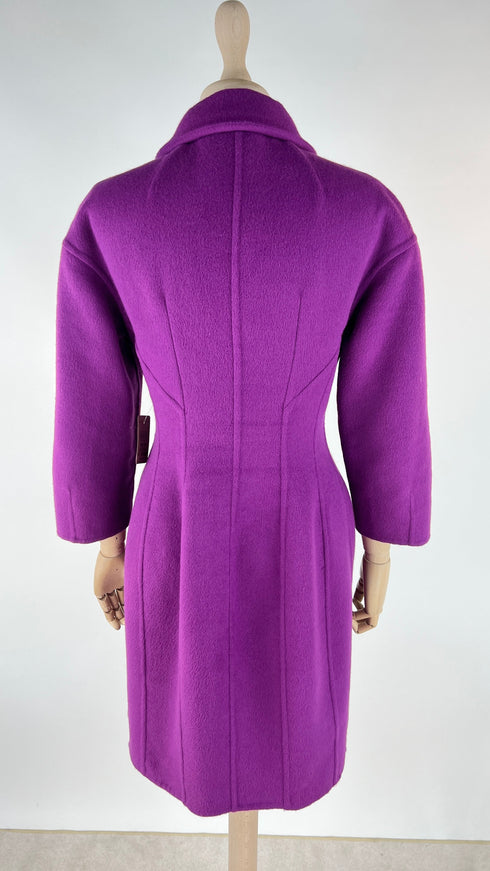 Cappotto sfiancato in angora