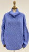 Maglione oversized collo alto