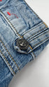 Jeans a gamba larga