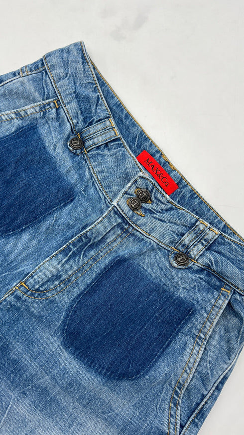 Jeans a gamba larga