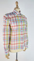 Camicia tartan lurex