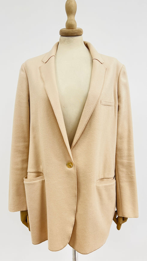 Giacca sfoderata lana