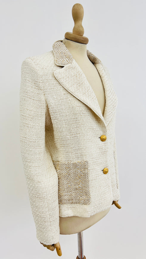 Blazer in tweed