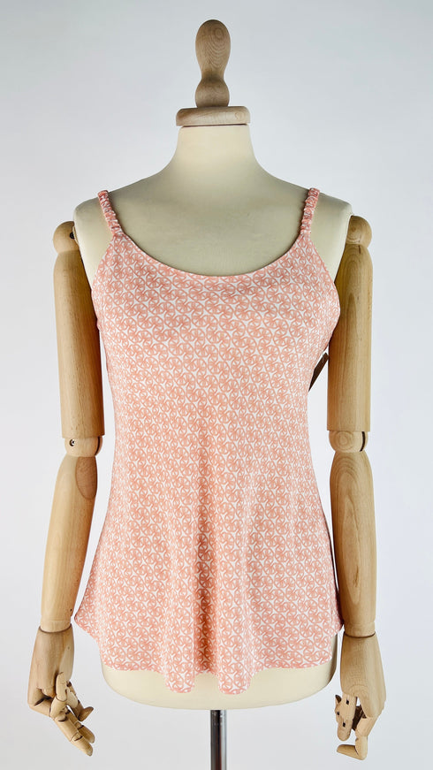 Set in seta stampata