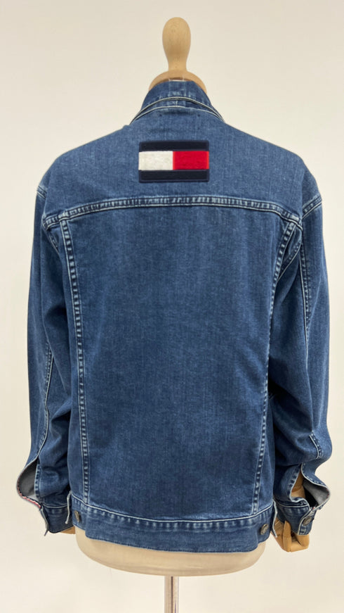 Giacca denim cotone
