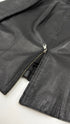 Giacca corta in pelle