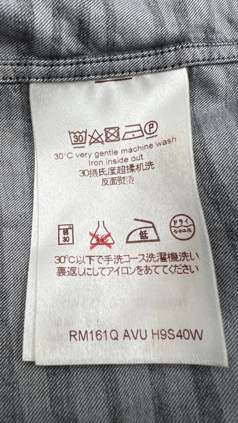 Camicia in cotone a righe