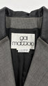 Giacca inserti in pelle vintage