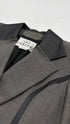 Giacca inserti in pelle vintage