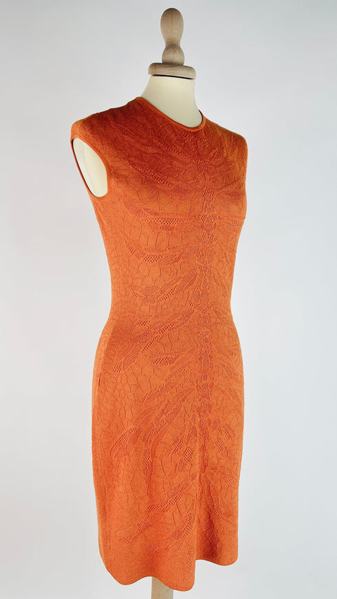 Abito corto in maglia