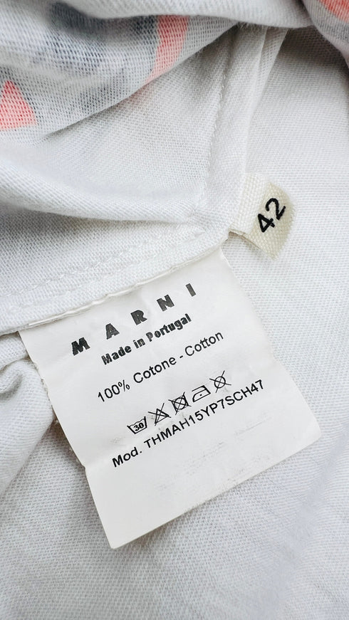 Smanicato in cotone stampato