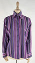 Camicia a righe in cotone
