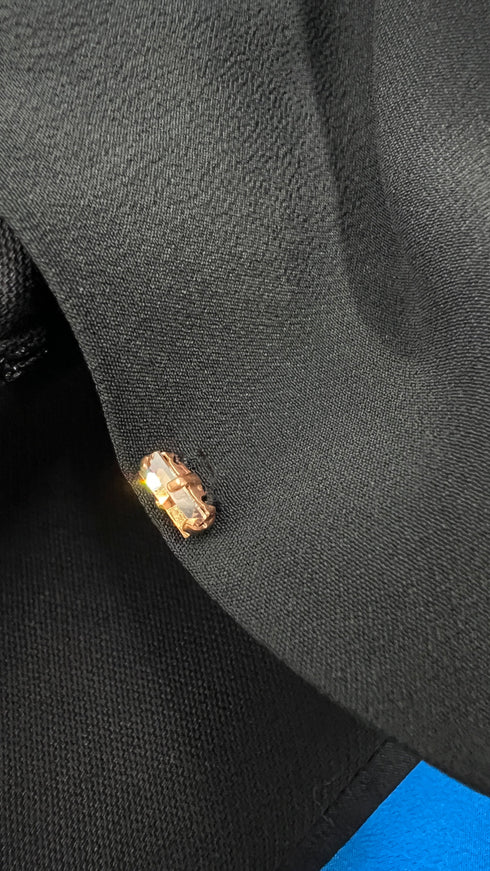 Abito midi motivo quadrifoglio