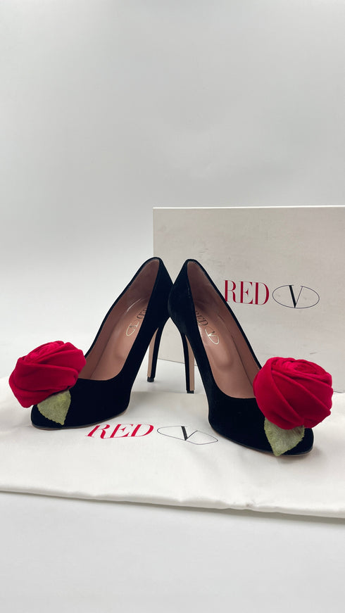 Décolleté velluto N.36.5