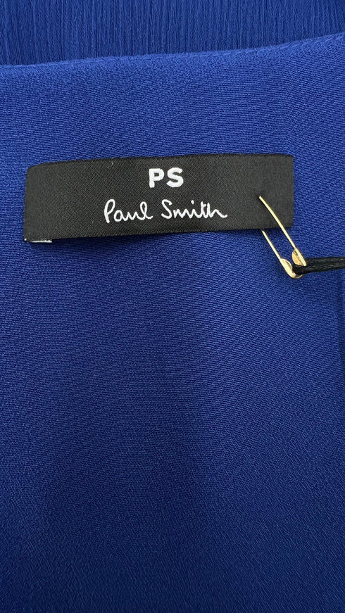 Abito midi crepe plissé