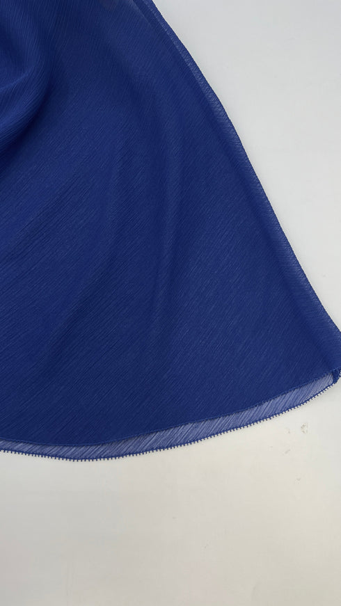 Abito midi crepe plissé