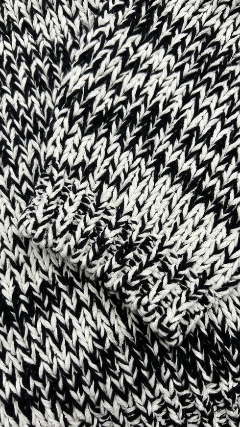 Maglione mélange con cartellino