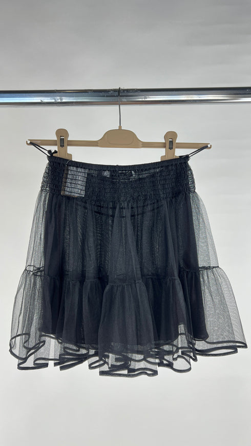 Mini gonna in tulle