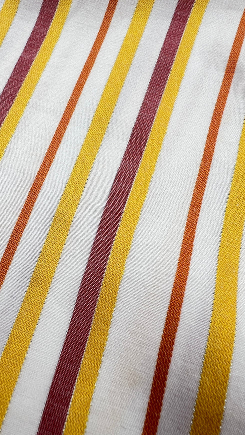 Kaftano a righe con lurex