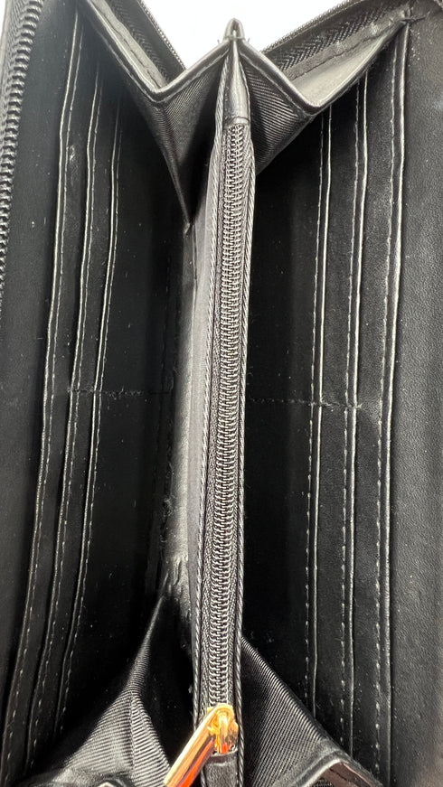 Portafoglio in pelle lavorata