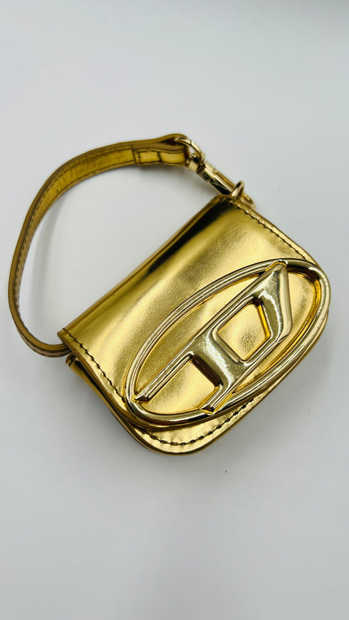 Mini pochette dorata