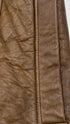 Giacca in pelle marrone