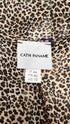 Top animalier con cartellino
