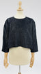 Maglia nera boxy