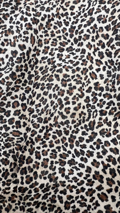 Top animalier con cartellino