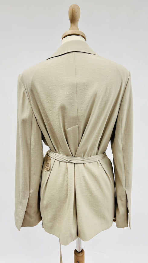 Giacca Blazer sfoderata con cartellino
