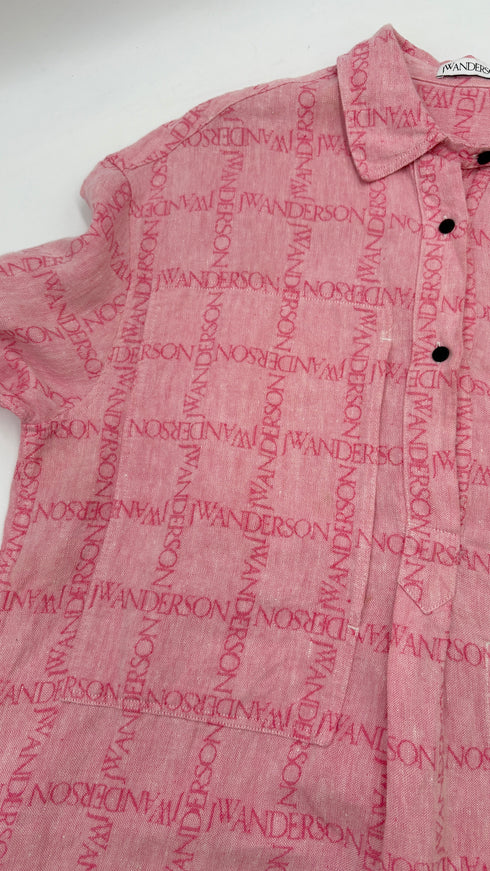 Maxi camicia in lino