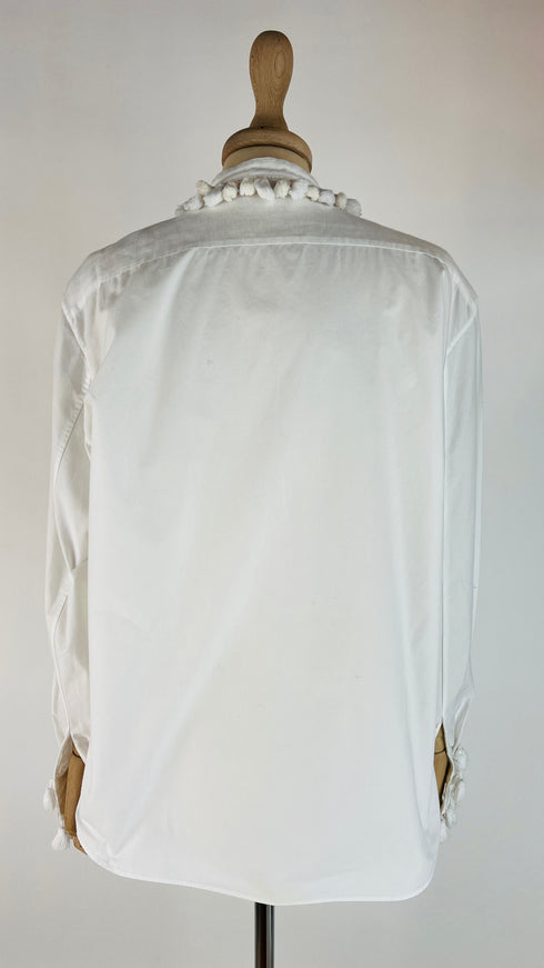 Camicia in cotone bianco