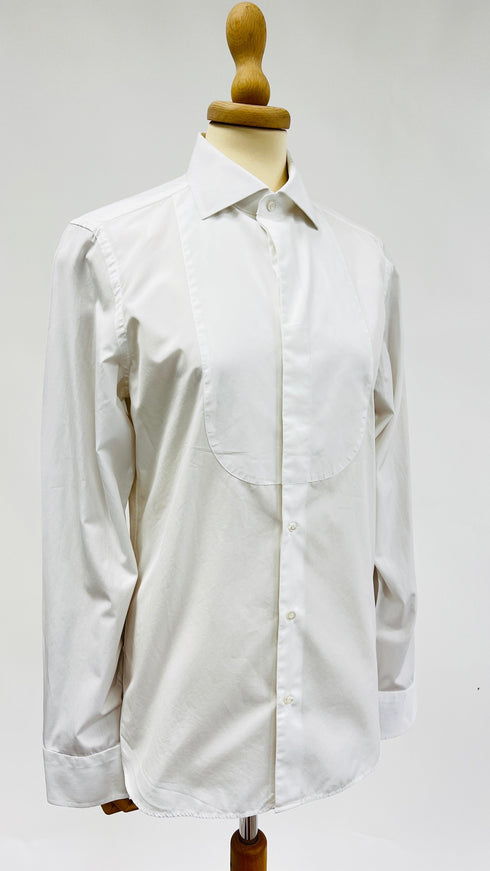 Camicia bianca in cotone