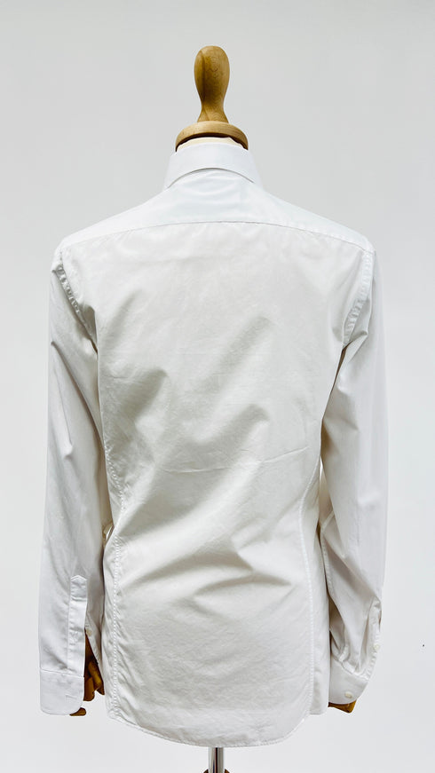Camicia bianca in cotone