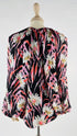 Blusa in seta con pizzo