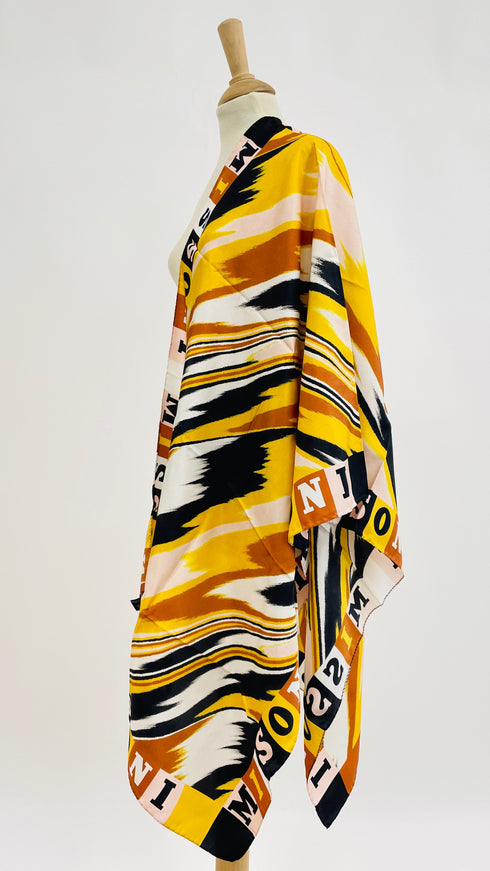 Foulard marezzato seta