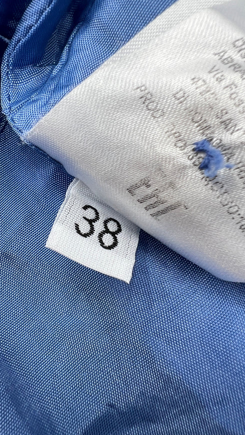 Blazer monopetto azzurro