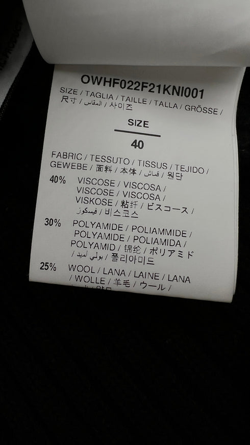 Dolcevita nero "OFF"