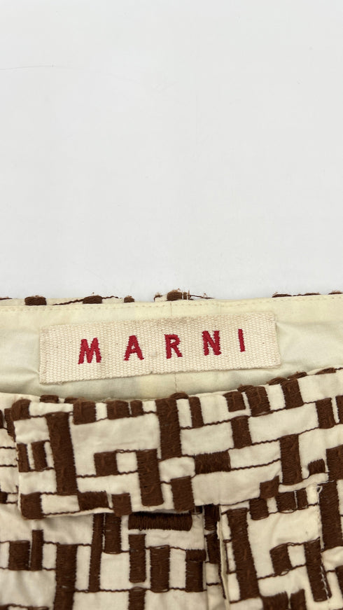 Bermuda Jacquard geometrico