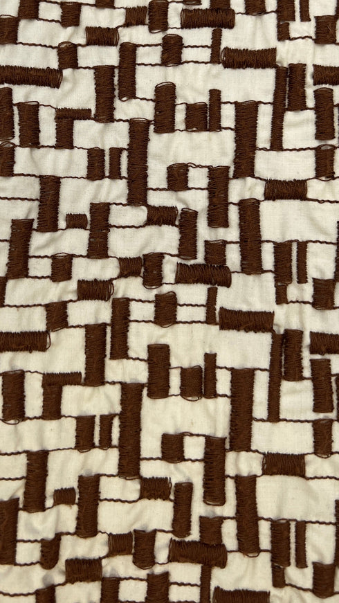 Bermuda Jacquard geometrico