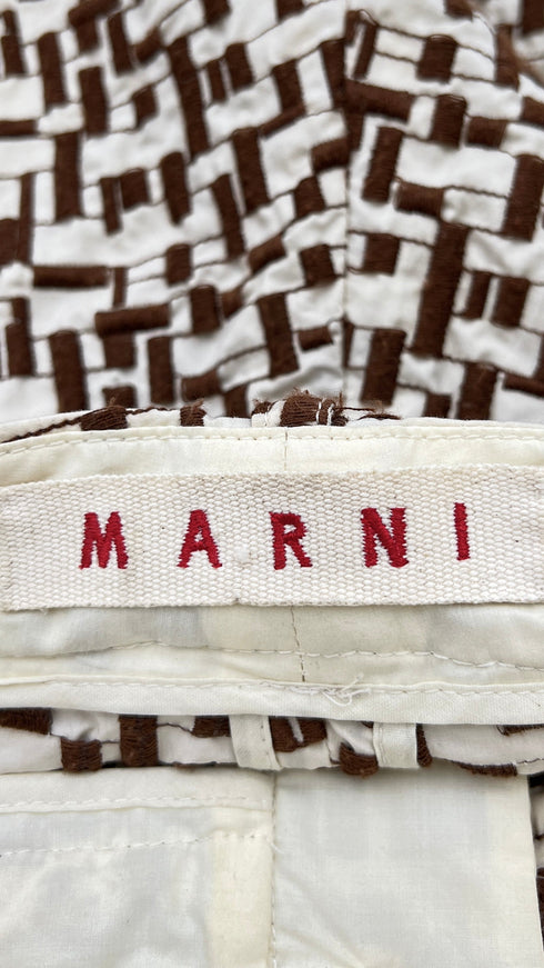 Bermuda Jacquard geometrico