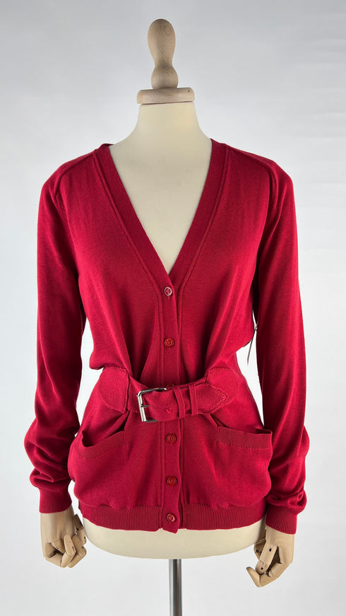 Cardigan cotone e seta