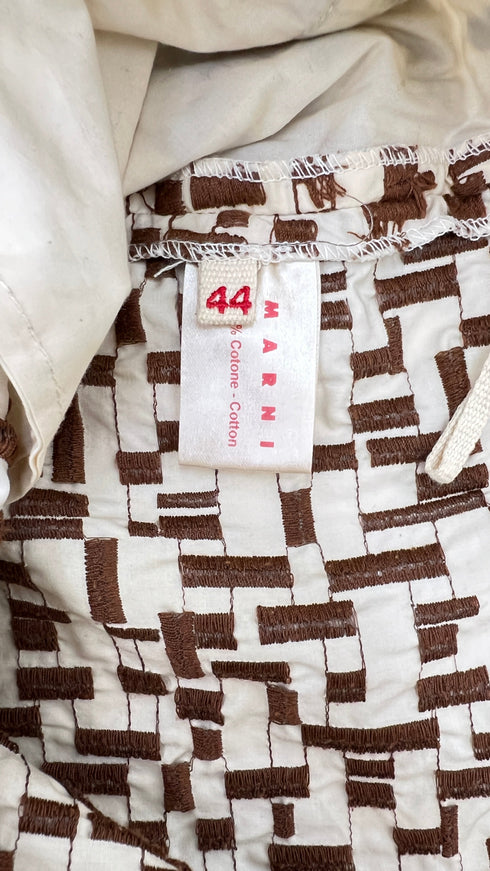 Bermuda Jacquard geometrico