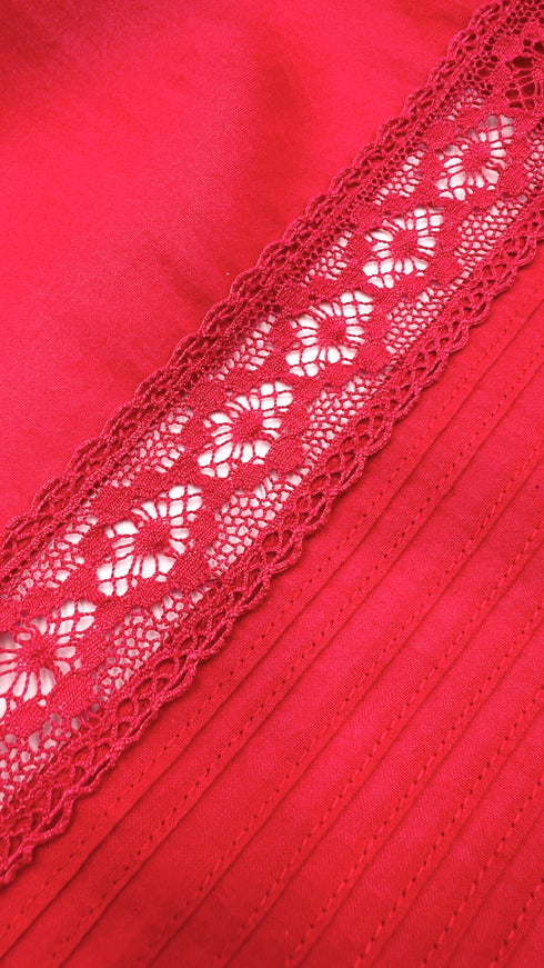 Blusa inserti in pizzo