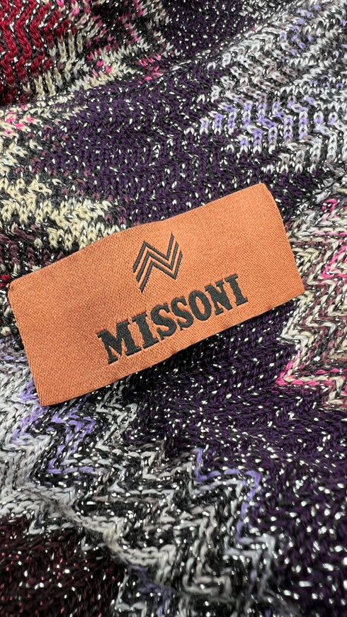 Cardigan lungo con cartellino