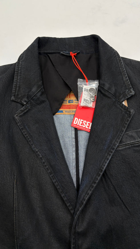 Giacca blazer in denim