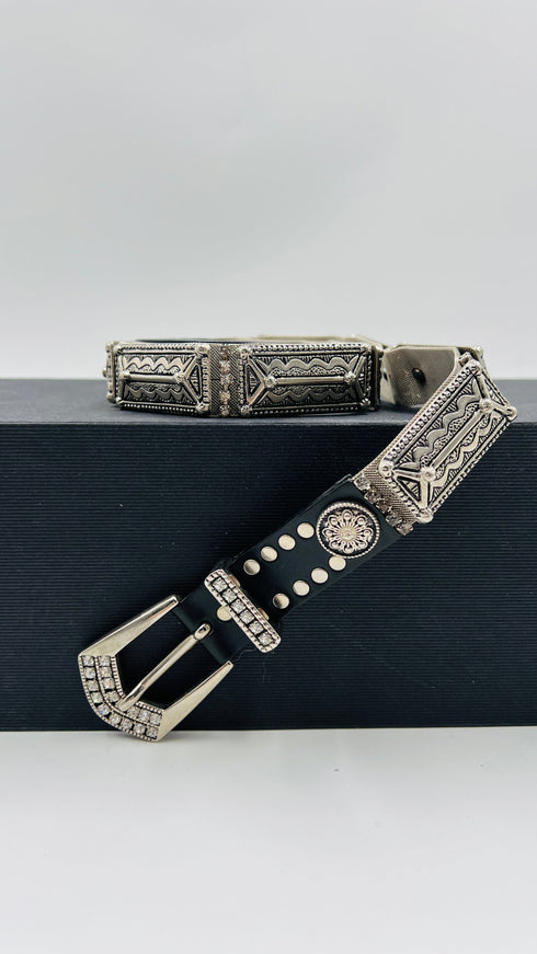 Cintura gioiello vintage con cartellino