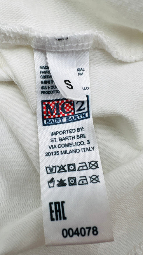 T-shirt logo in cotone